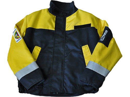 Blusjas jeugdbrandweer kort model